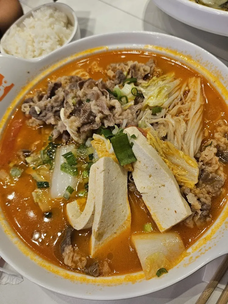 Spicy Beef Noodle Soup